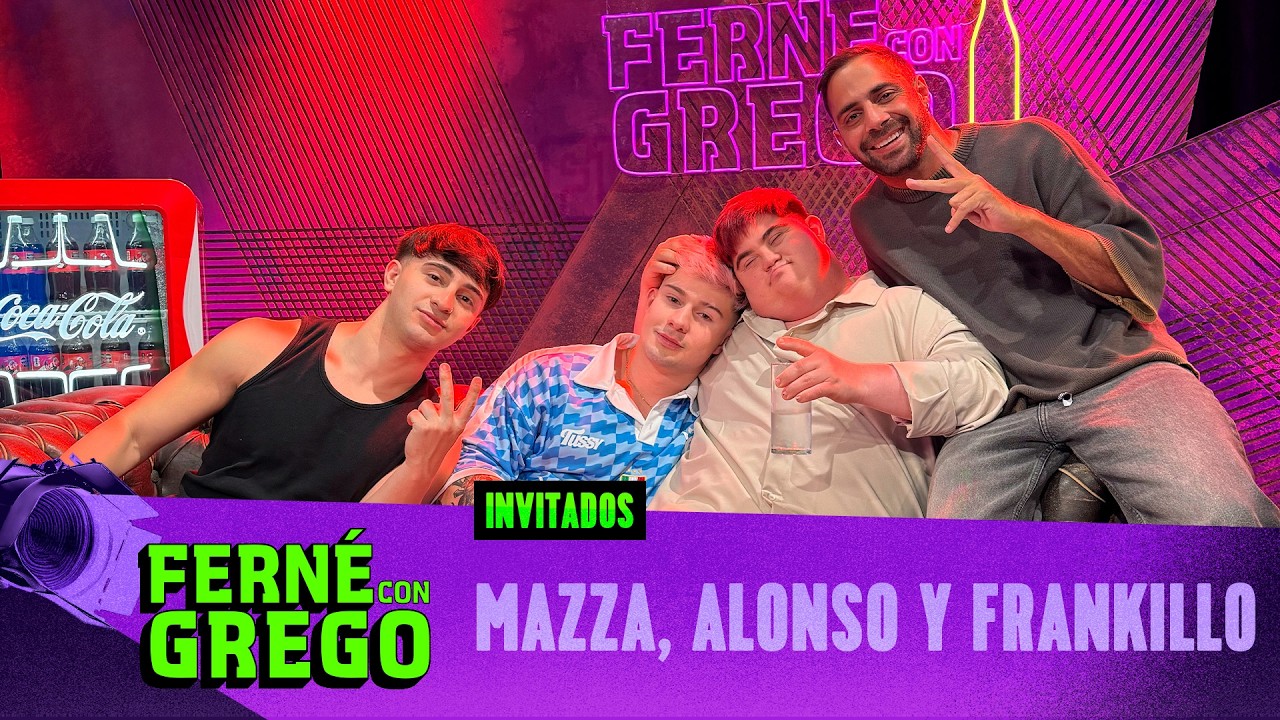 MAZZA, ALONSO Y FRANKILLO EN FERNÉ CON GREGO