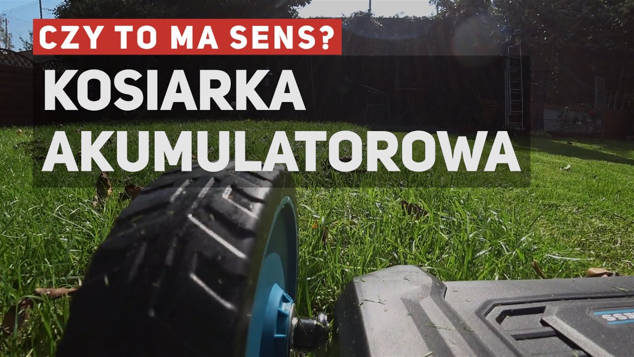 Kosiarka akumulatorowa - czy to ma sens?