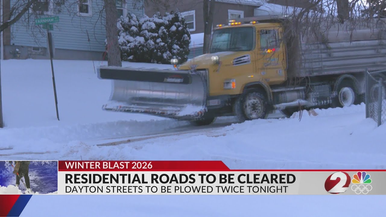 Dayton residential roads to be cleared
