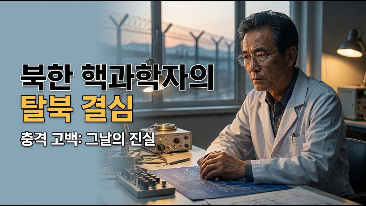 탈북한 핵과학자의 충격적인 탈북 이야기