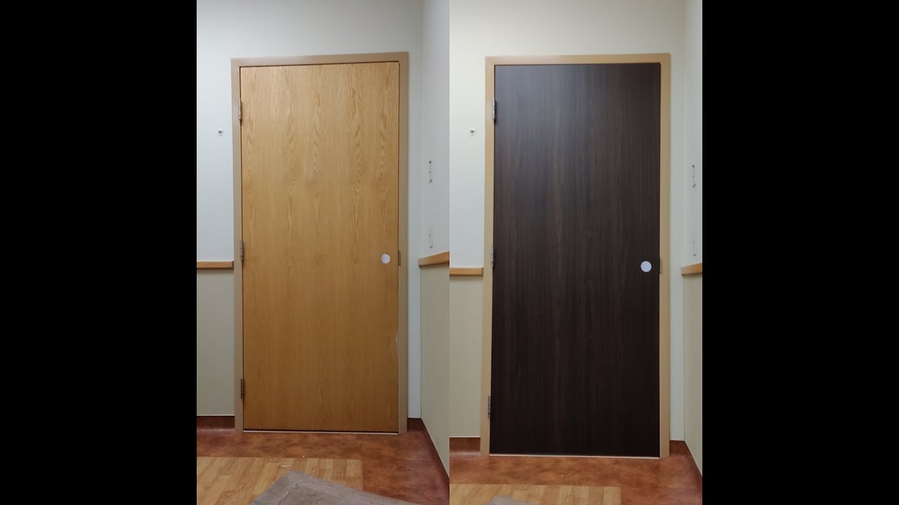 Transform your door with vinyl wrap!