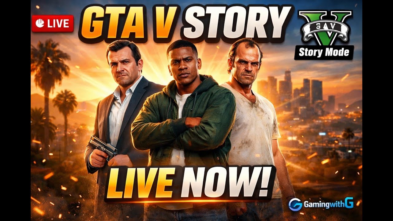 GTA V Enhanced Story Mode Live Stream | Story mode.
