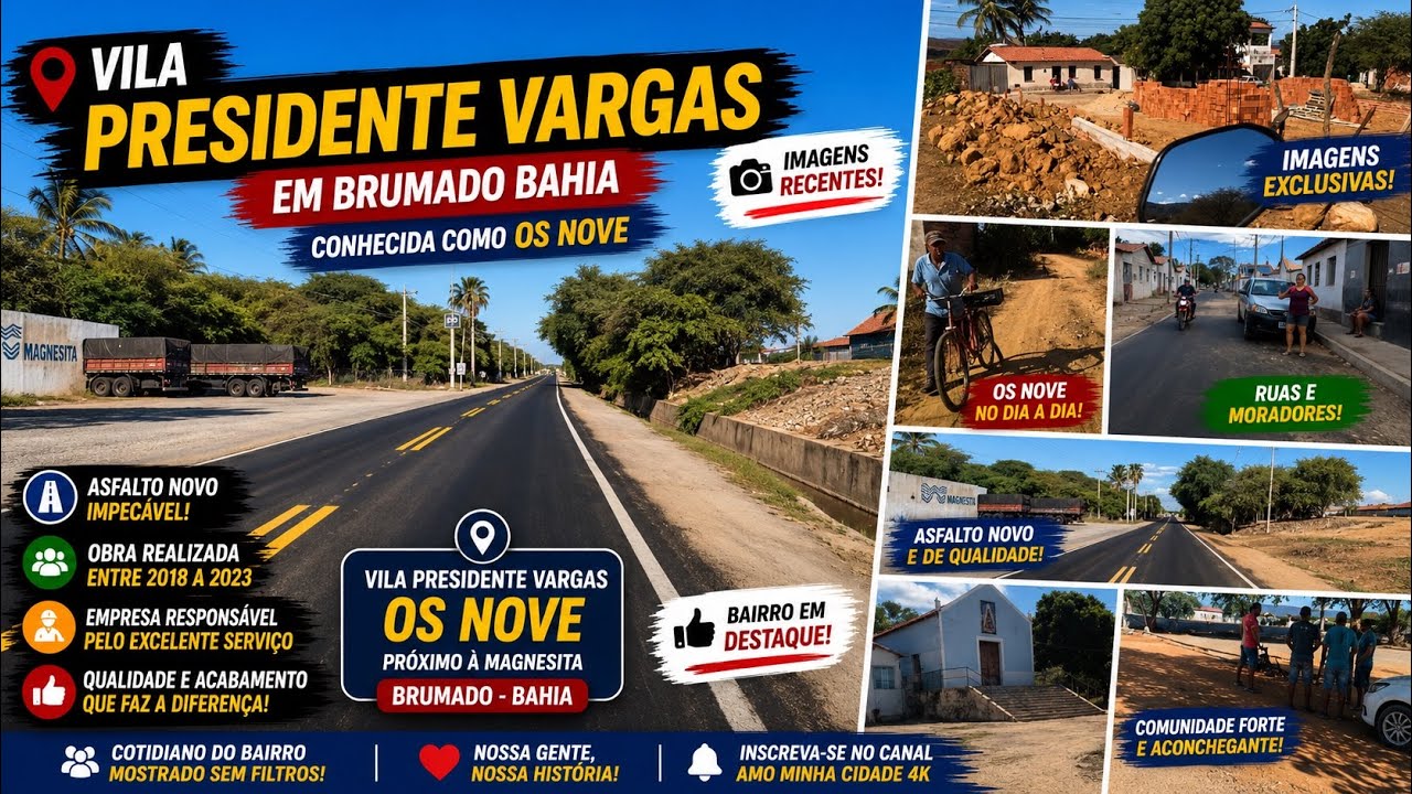 Vila Presidente Vargas em imagens recentes