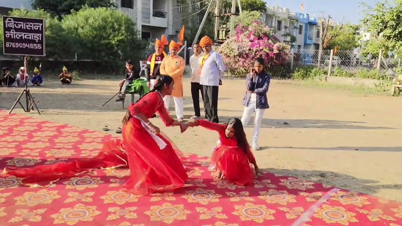 Mahabharat theme act Dance performance by Shivaji akhada group 