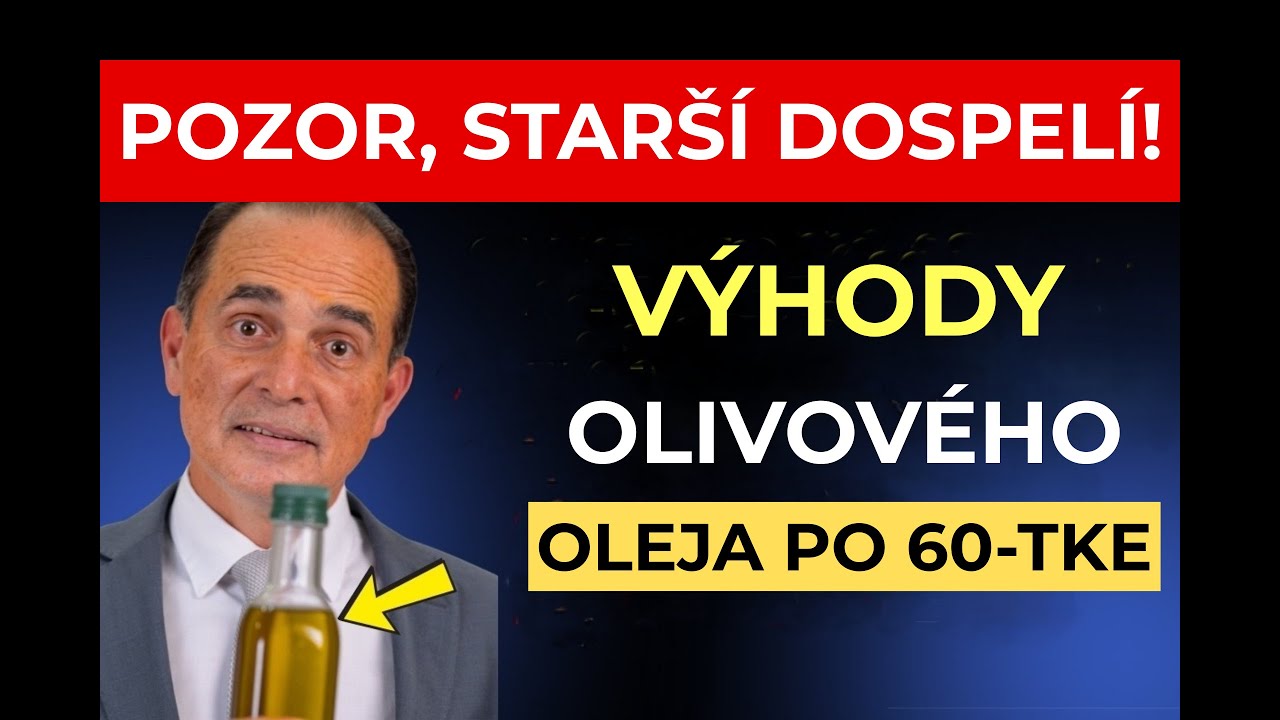 Výhody každodennej konzumácie OLIVOVÉHO OLEJA po 60 ke 🌿