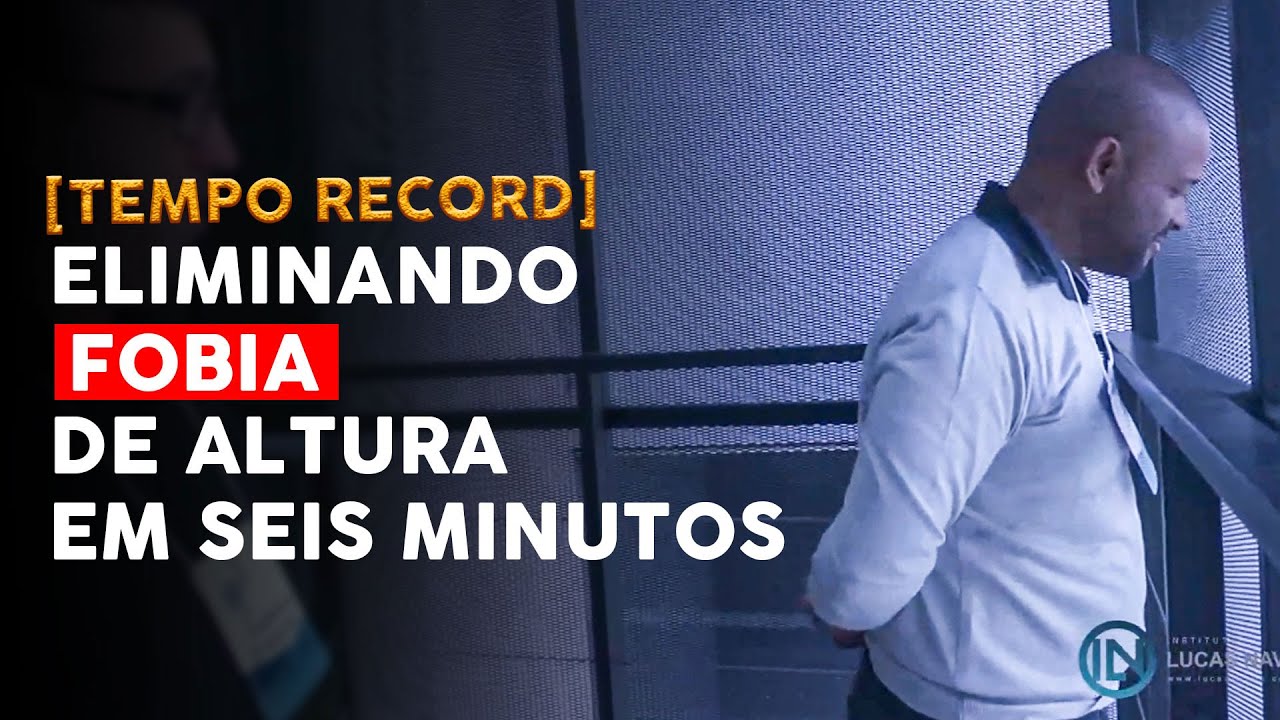 Eliminando FOBIA DE ALTURA em 6 minutos (Tempo record)