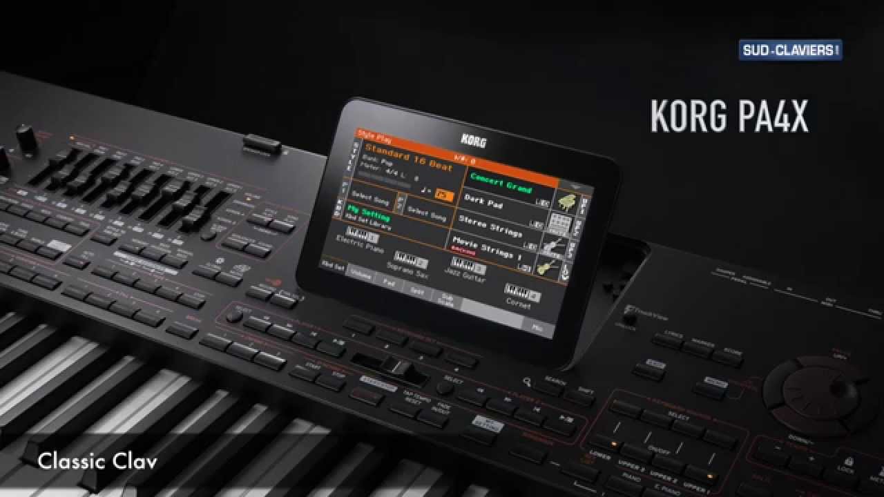 Extraits Korg PA4X