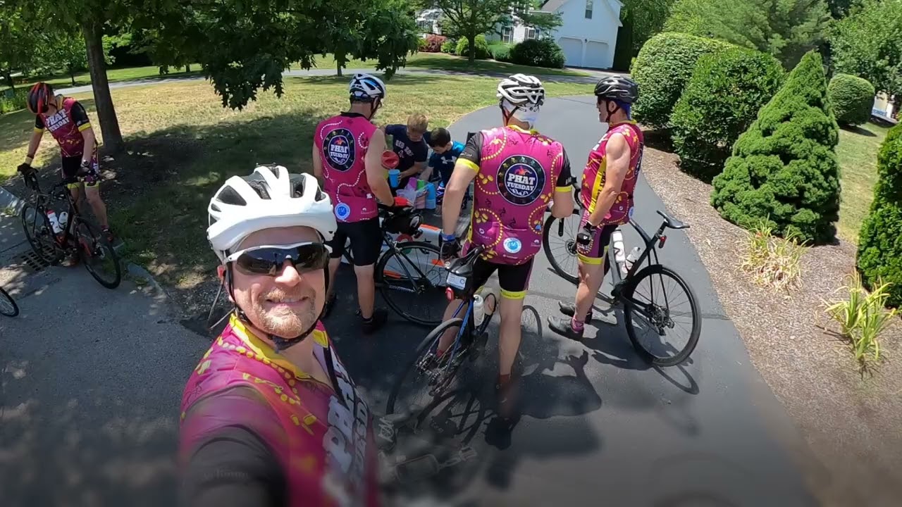 PHAT Tuesday Visits Our #pmc2022  @PanMassChallenge  Pedal Partner, 2022.07.09