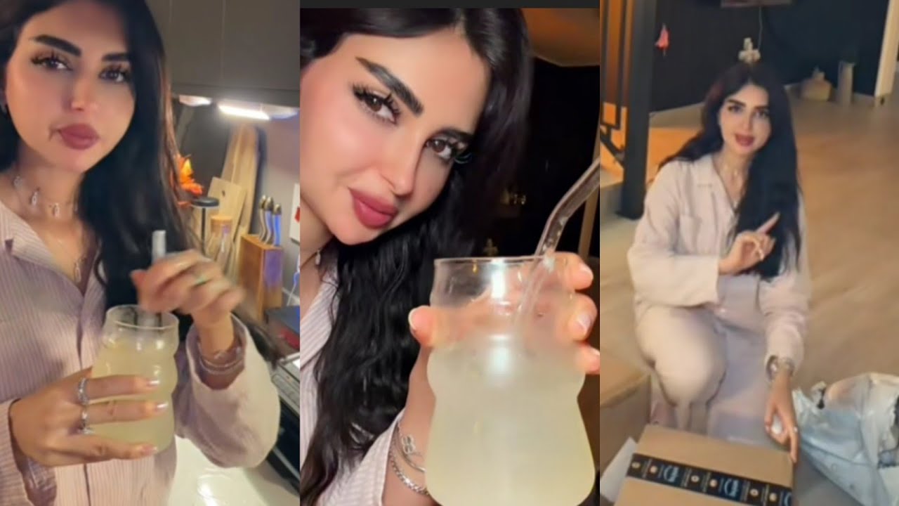 أميرة ❤️  حنسوي مشروب الترطيب ونفتح طلبية