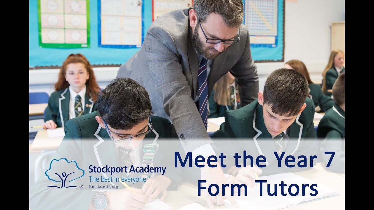 Stockport Academy: Meet The  Y7 Form Tutors
