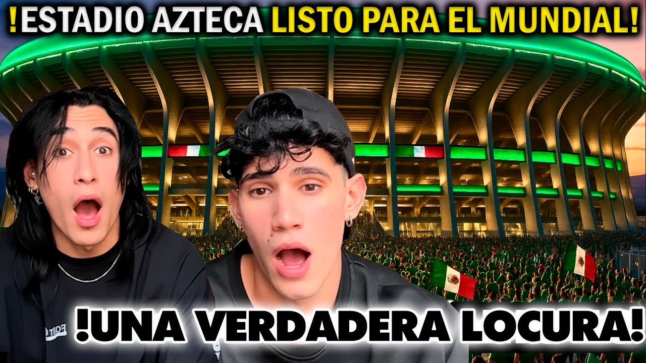 Así QUEDARÁ el Estadio AZTECA: la OBRA más AMBICIOSA - CUBANOS REACCIONAN