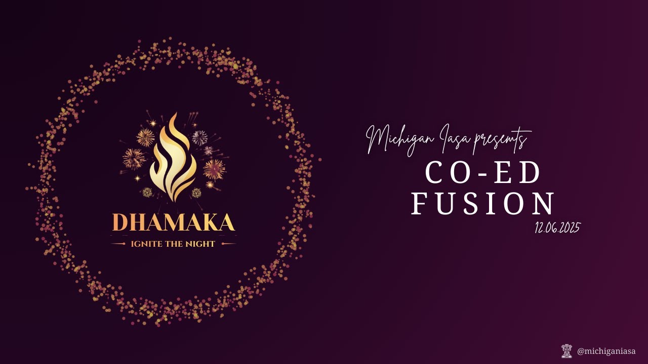 IASA Show 2025 | Dhamaka | Co Ed Fusion - Back Row