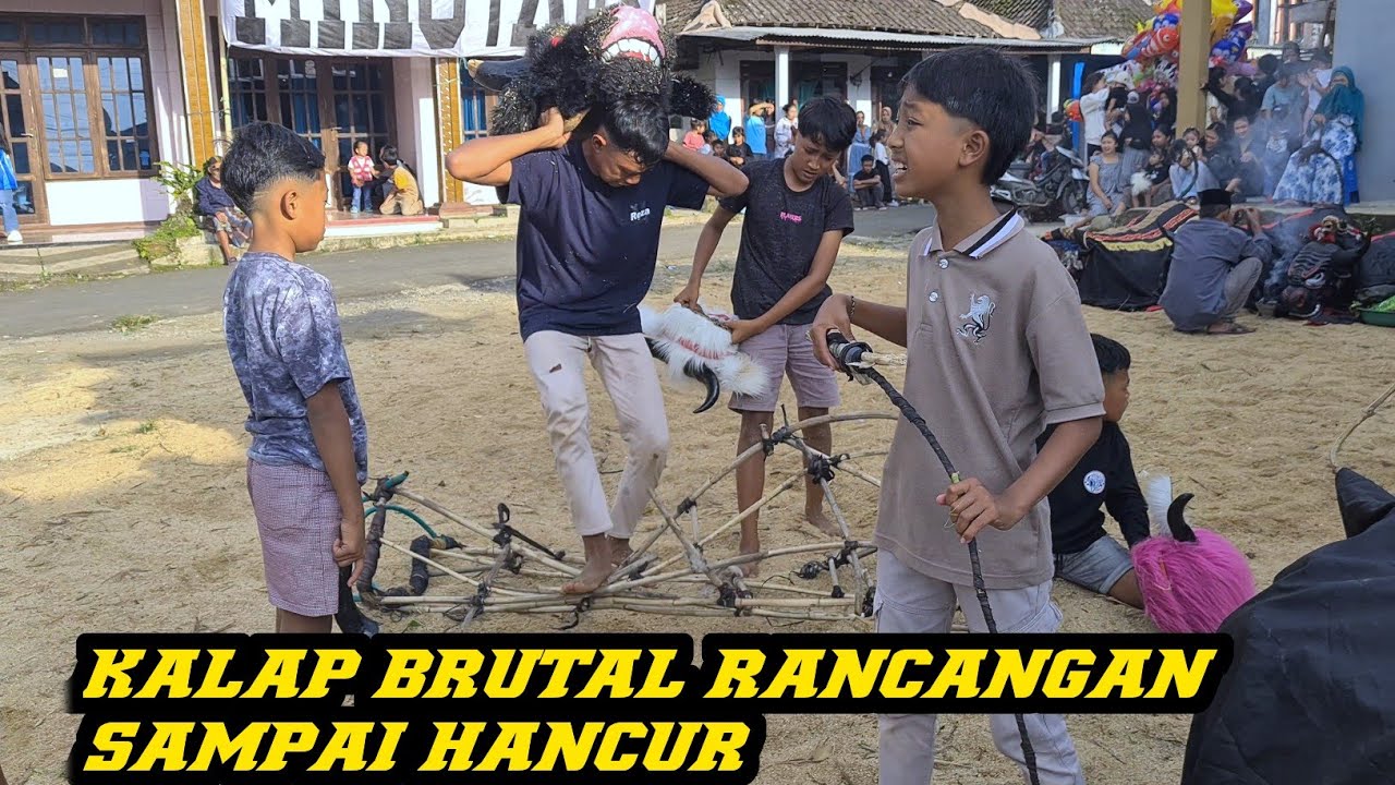 MENGERIKAN!! kalap brutal rancangan sampai hancut 