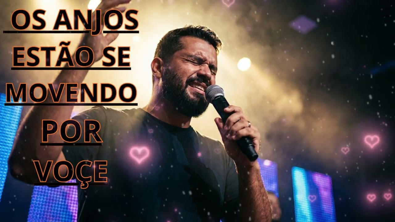 os anjos estão se movendo  por voçe