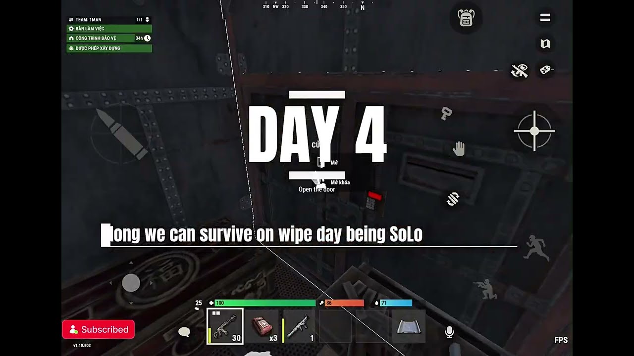 DAY4 SURVIVAL ALONE SEVER X5 (RAID AND PVP)-Oxide Survival Island