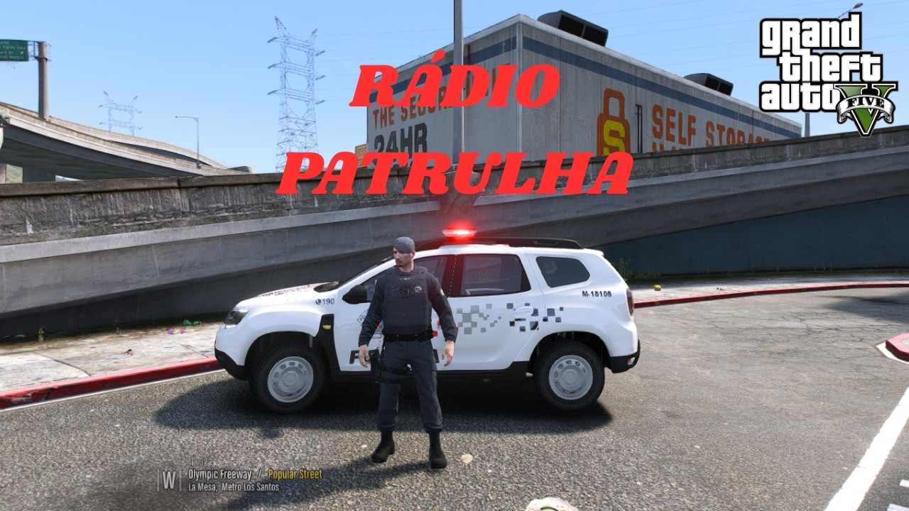 PERSEGUIÇÃO a CAMINHÃO de MUDANÇA ROUBADO | PMESP | GTA V LSPDFR