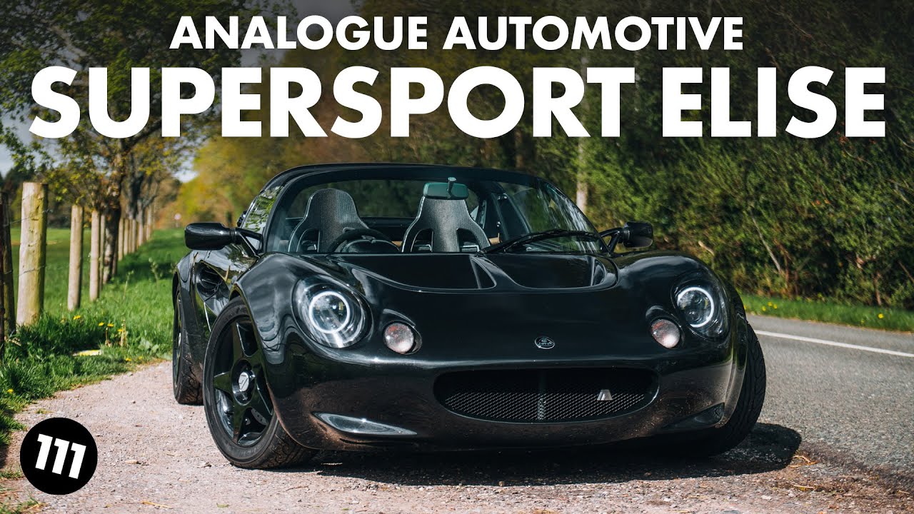 The ultimate Lotus Elise S1? Analogue SuperSport Elise driven