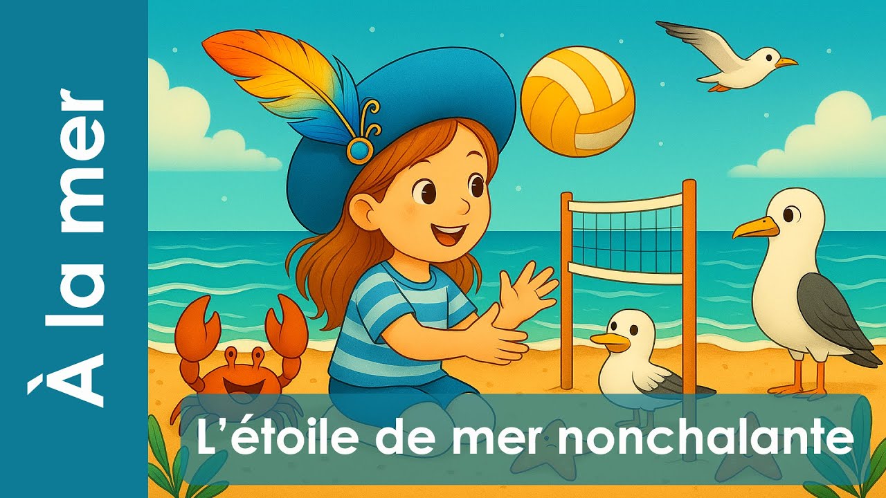 L’Étoile de mer nonchalante | Poème pour les petits – Maupyriel