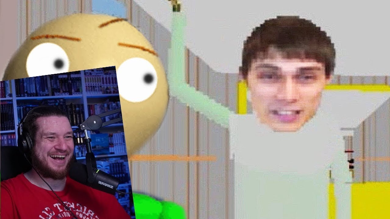 ДЕКАРТ ВМЕСТО БАЛДИ! Я В ИГРЕ! - Baldi's Basics In Education And Learning | РЕАКЦИЯ НА Mr DeKart