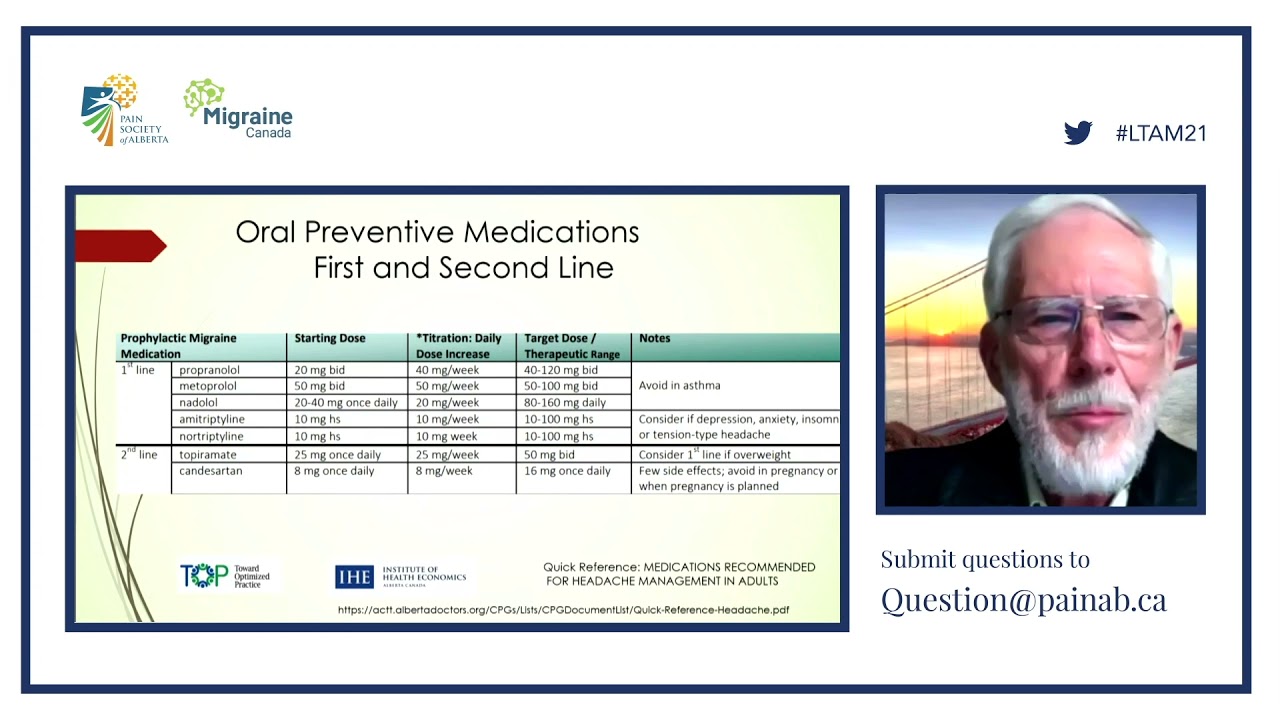 Dr. Werner Becker | Preventive Options to Reduce Migraine Frequency | Let's Talk about Migraine