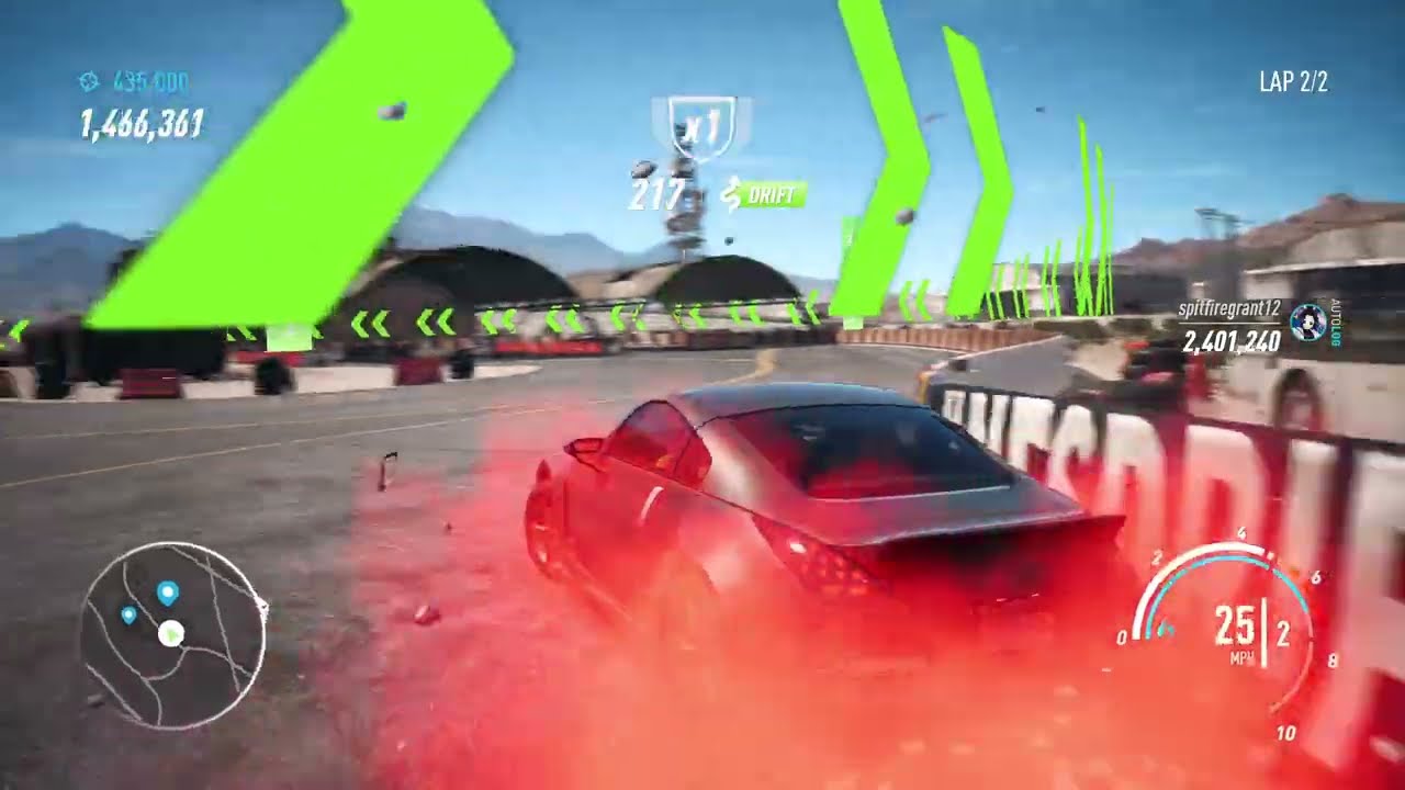 Need for Speed™ Payback Nissan 350z lv 399 Speedcross Airfield blitz