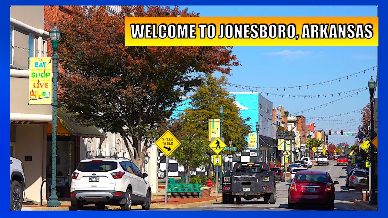 A BEAUTIFUL DAY IN JONESBORO, ARKANSAS.