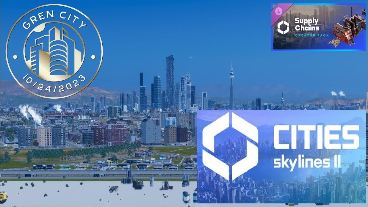 Cities: Skylines II PC | Lazy Weekend Chill Build | Gren City