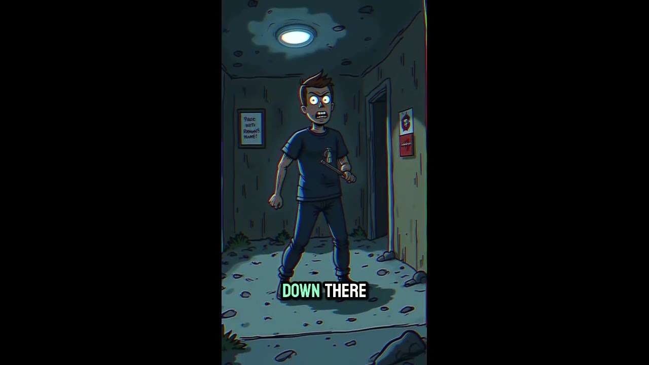 There is a Room in our basement that shouldn't be there...