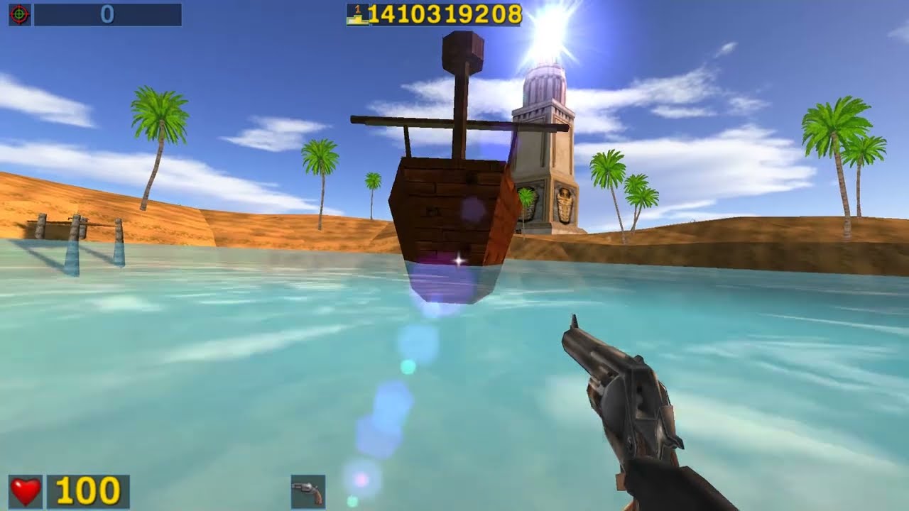 Tower in the Desert (ALL SECRETS, SERIOUS) - Serious Sam Classic The Second Encounter