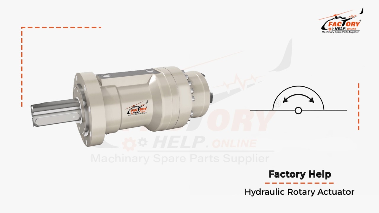 Factory Help - Hydraulic Rotary Actuator Working Principle