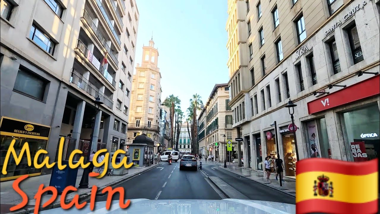 Malaga Spain 🇪🇸 4K Drive