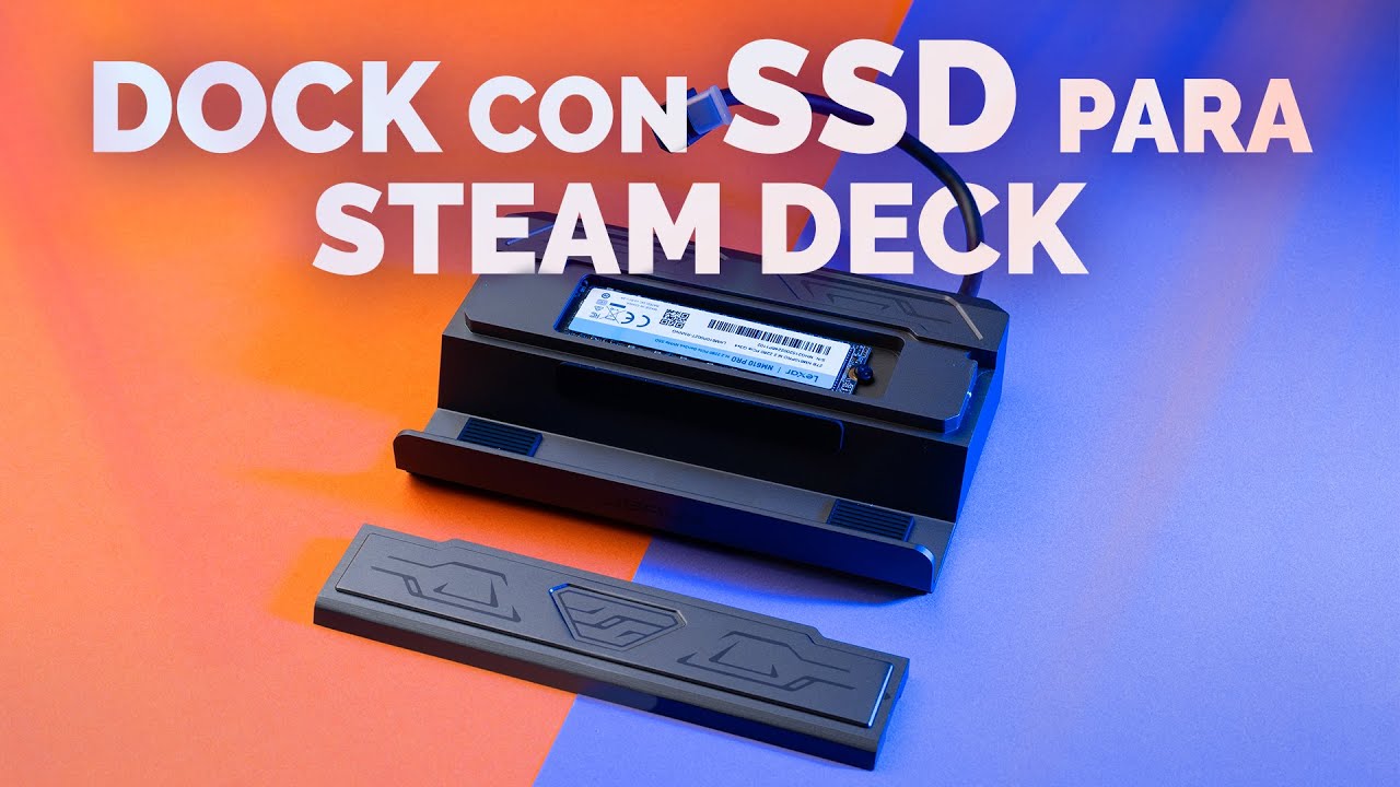Review del Dock con SSD de JSAUX para Steam Deck ✨