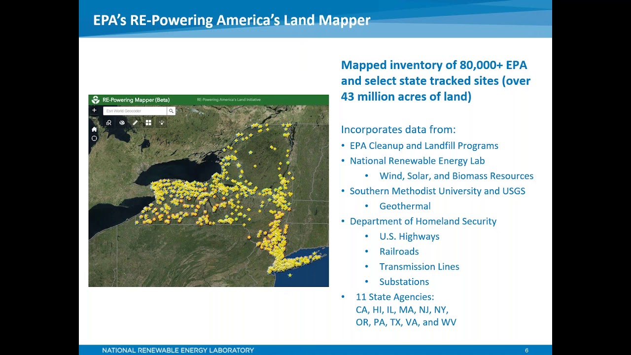 Developing Solar on Brownfields Webinar