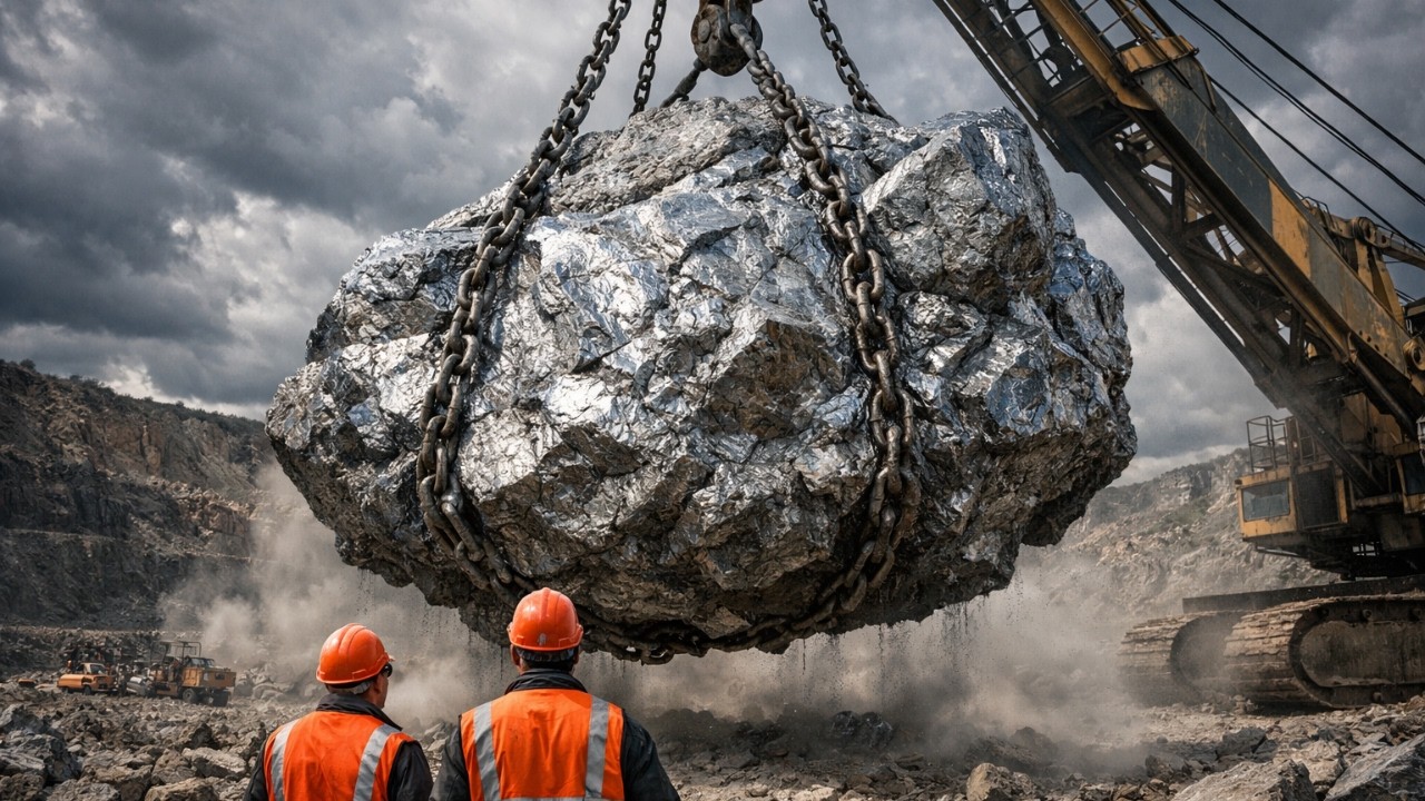 How Silver Is Extracted from the Earth 🌍 | From Rock to Shiny Silver Ingots (Full Process)