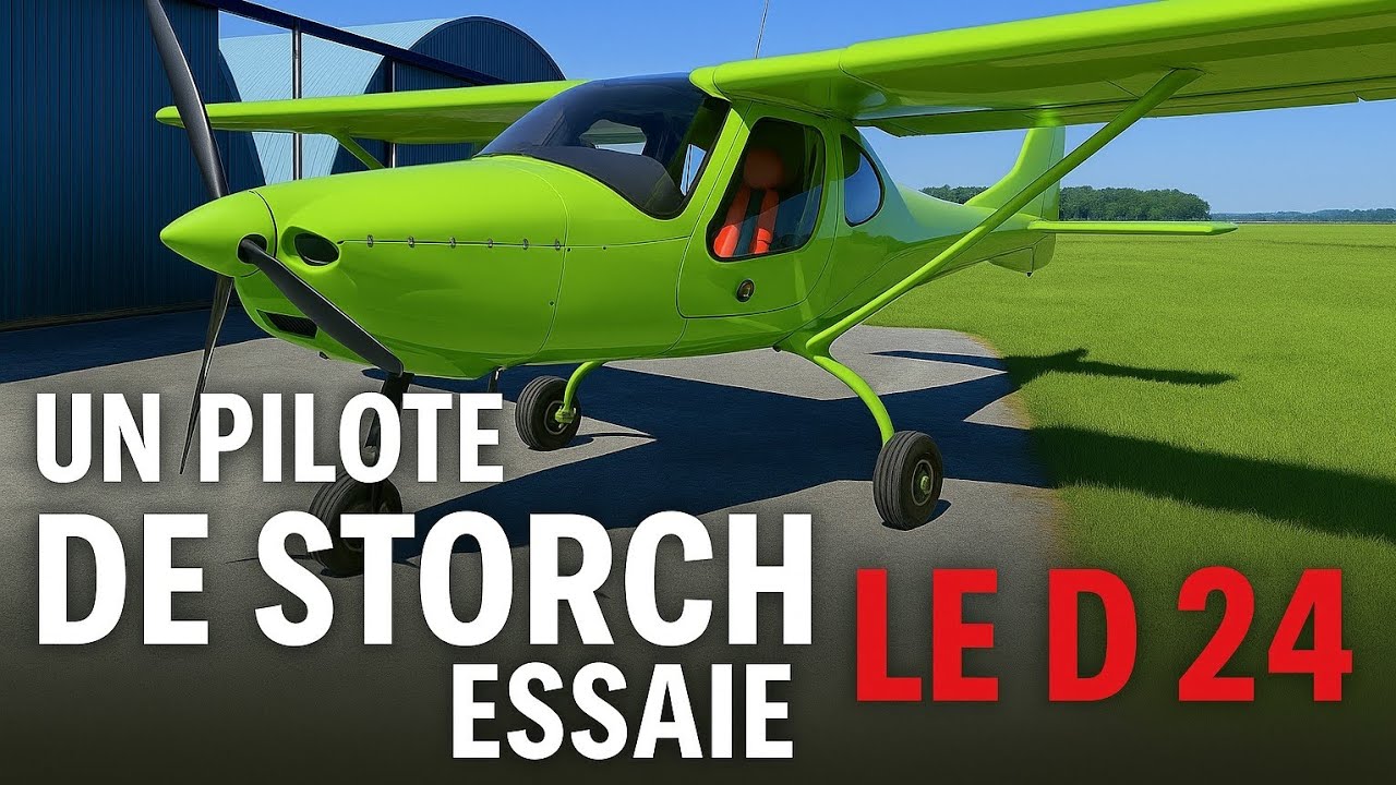 J'invite un pilote de l'ULM storch de chez fly synthesis à essayer un nouvel ulm