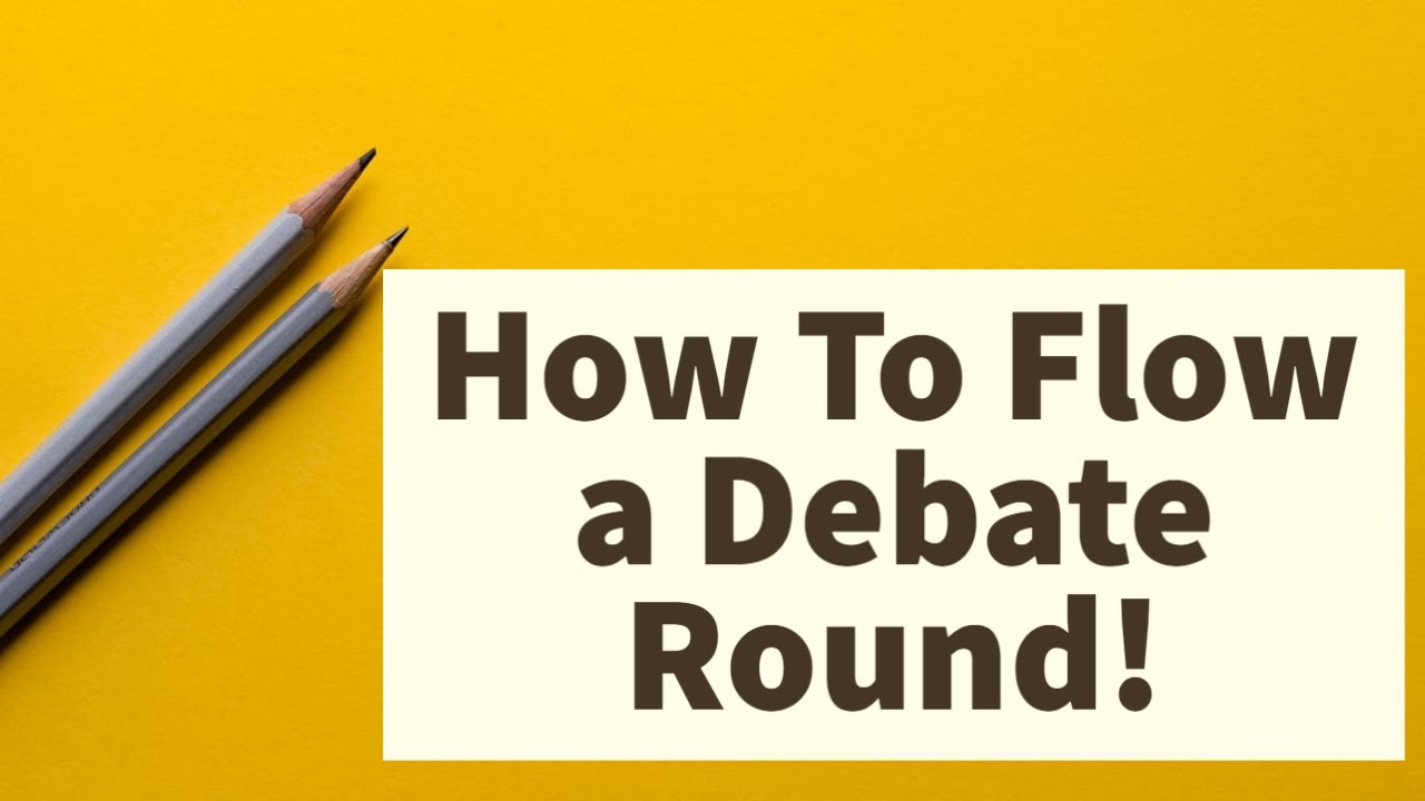 How To Flow (LD, PF, & Policy Debate) - By Triumph Debate