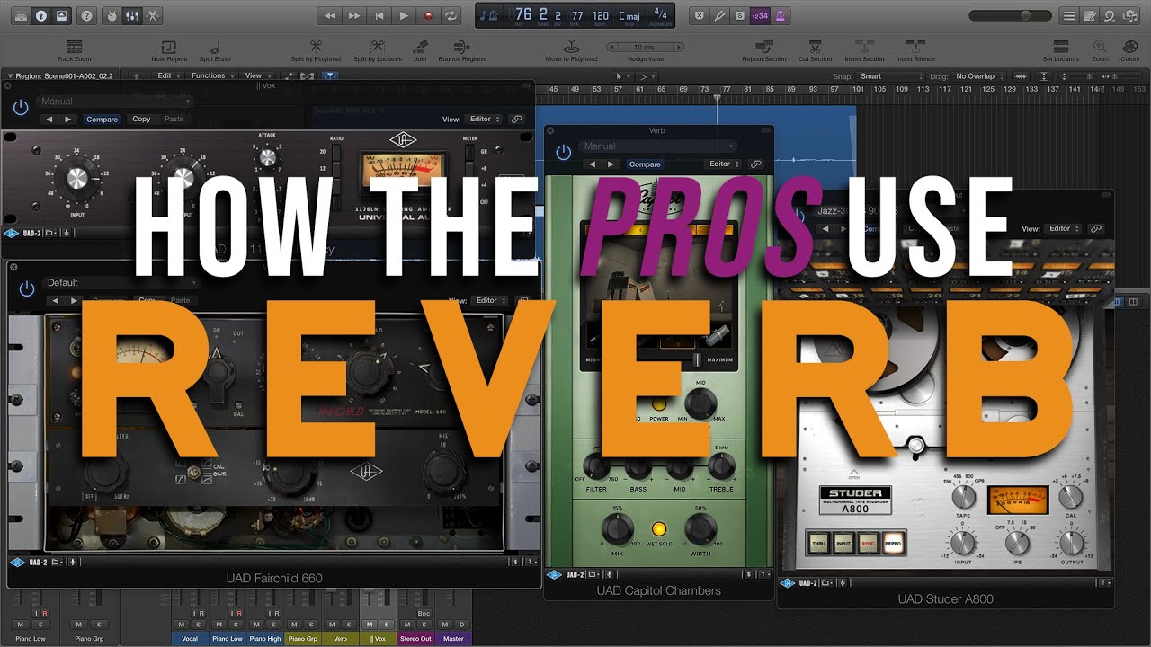 How The Pros Use Reverb | Dynamic Reverb with Parallel Compression