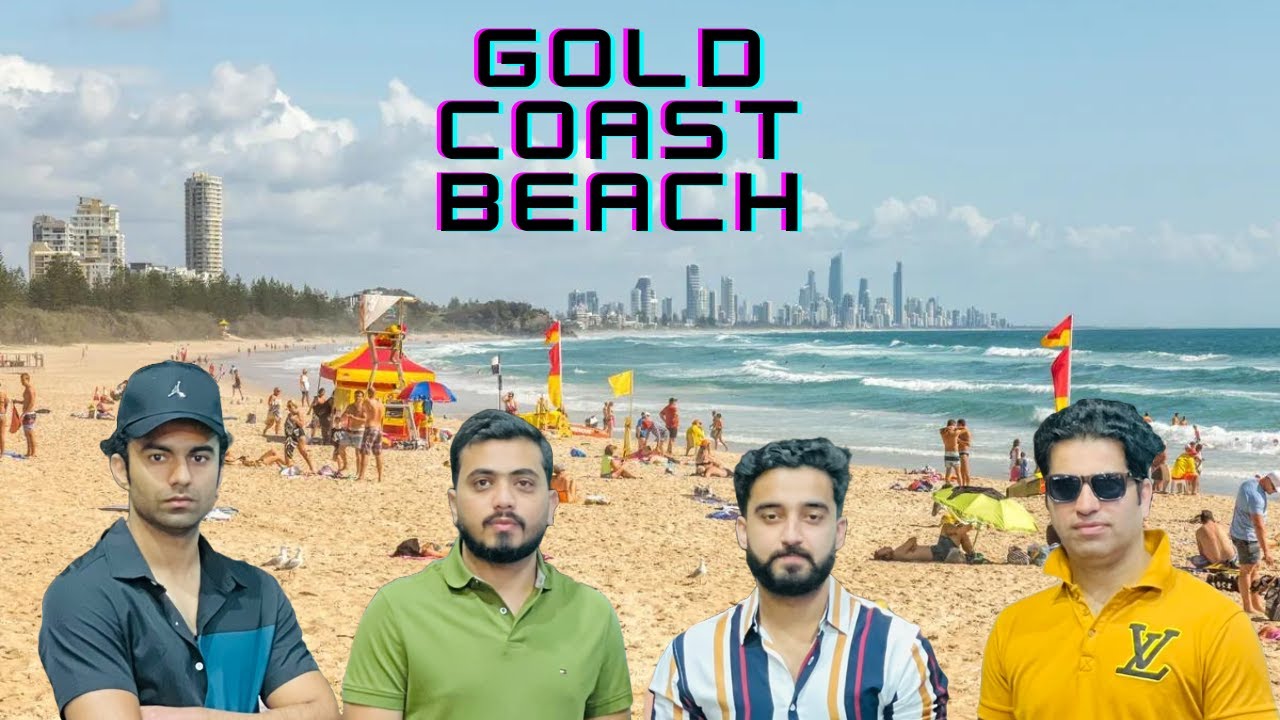 Visiting the Australia's best BEACH | THE GOLD COAST BEACH | Brisbane vlog part #03