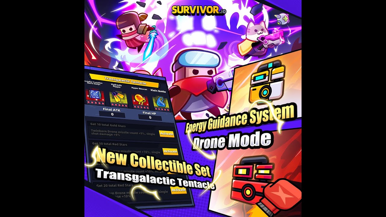 Survivor.io - Yeni Teknoloji parçaları , Yeni Etkinlik Çorba Pişirme ve daha fazlası!