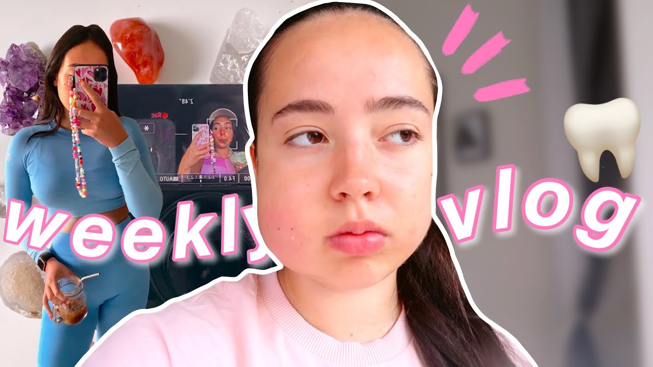 trhání osmiček, nabíjení krystalů & mám rovnátka!! | weekly vlog ♡