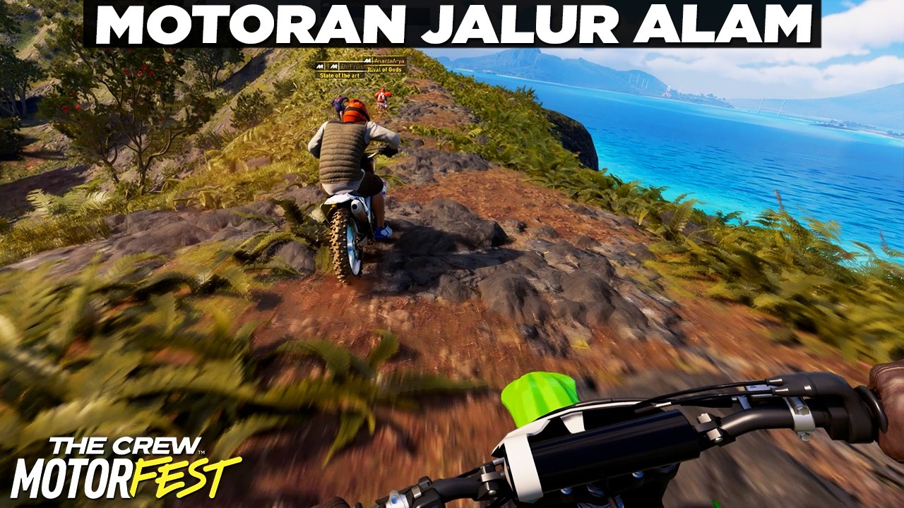 Bela-Belain Lewat Jalan Curam Buat Dapetin View Semua Pulau 😊😊 The Crew Motorfest