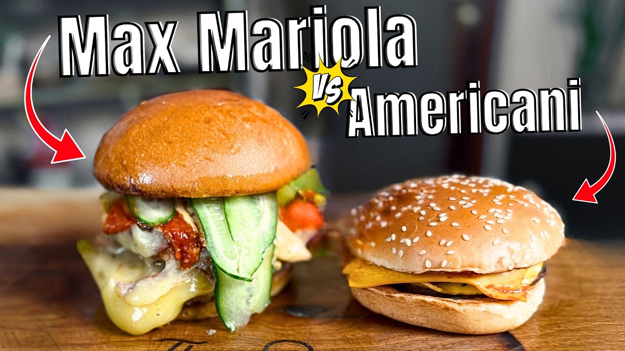Il mio Cheeseburger VS quello dei fast food: CHI VINCERÁ? Chef Max Mariola
