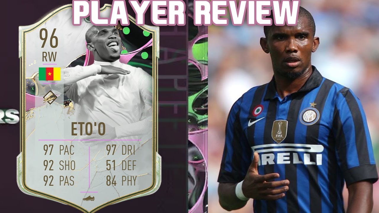 ELITE PLAYER! 96 SHAPESHIFTERS ICON ETO'O PLAYER REVIEW! FIFA 23 ULTIMATE TEAM