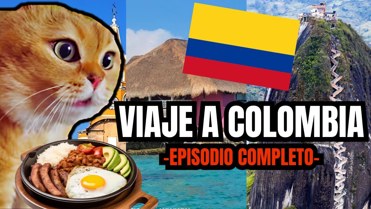 VIAJE A COLOMBIA , episodio completo (meme de gatos)