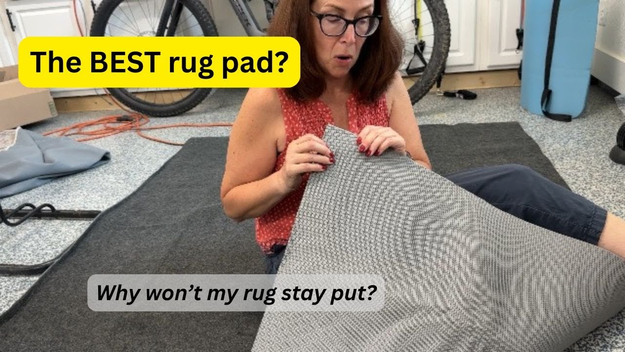 The Best Rug Pad to Stop Slipping | Bagail Rug Pad Review for Hardwood Floors