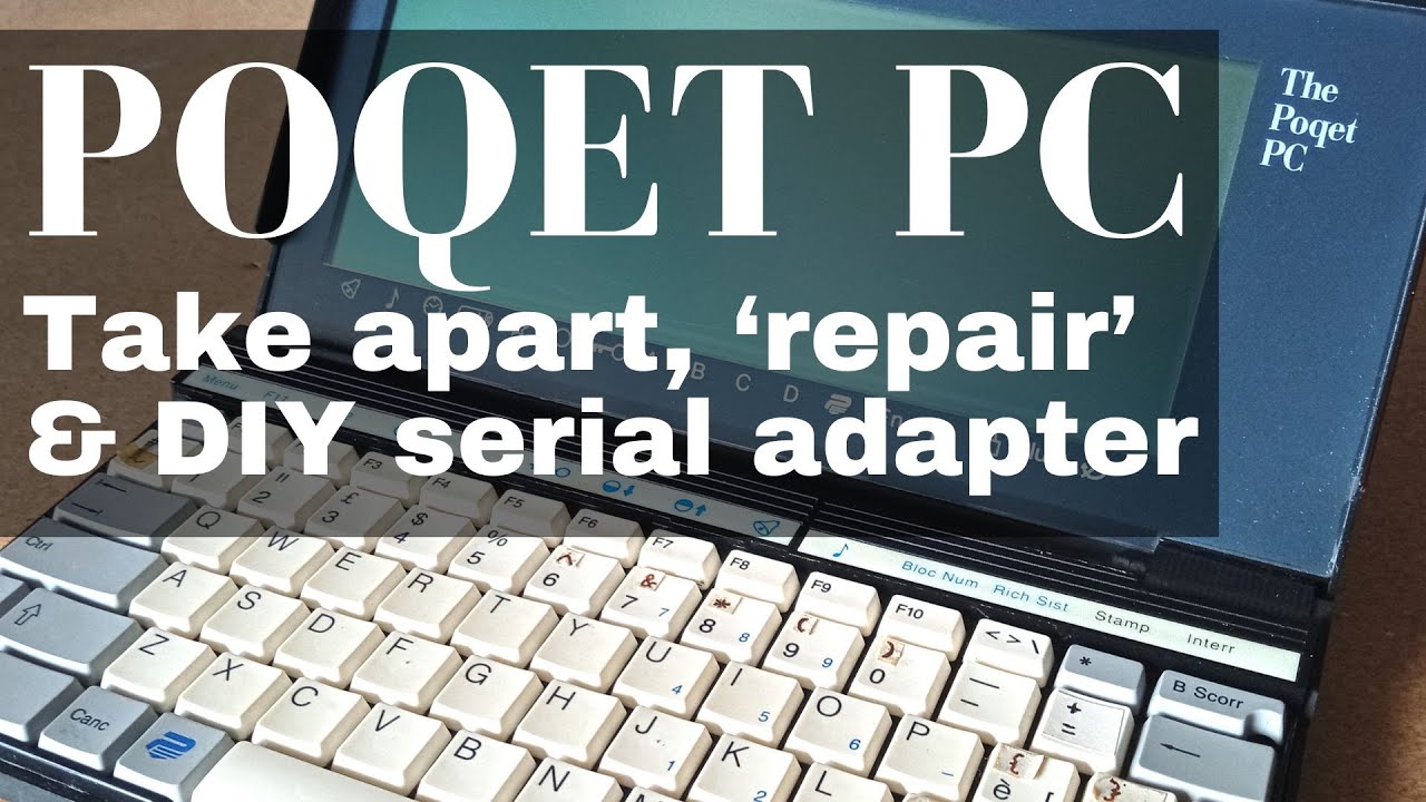 How to strip the Poqet PC (...and what you'll find inside!)