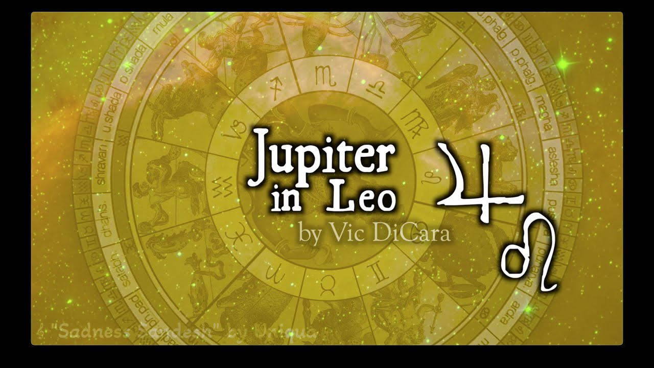 Authorities in Ethics, Words, Sounds, and Procreation - Jupiter in Leo