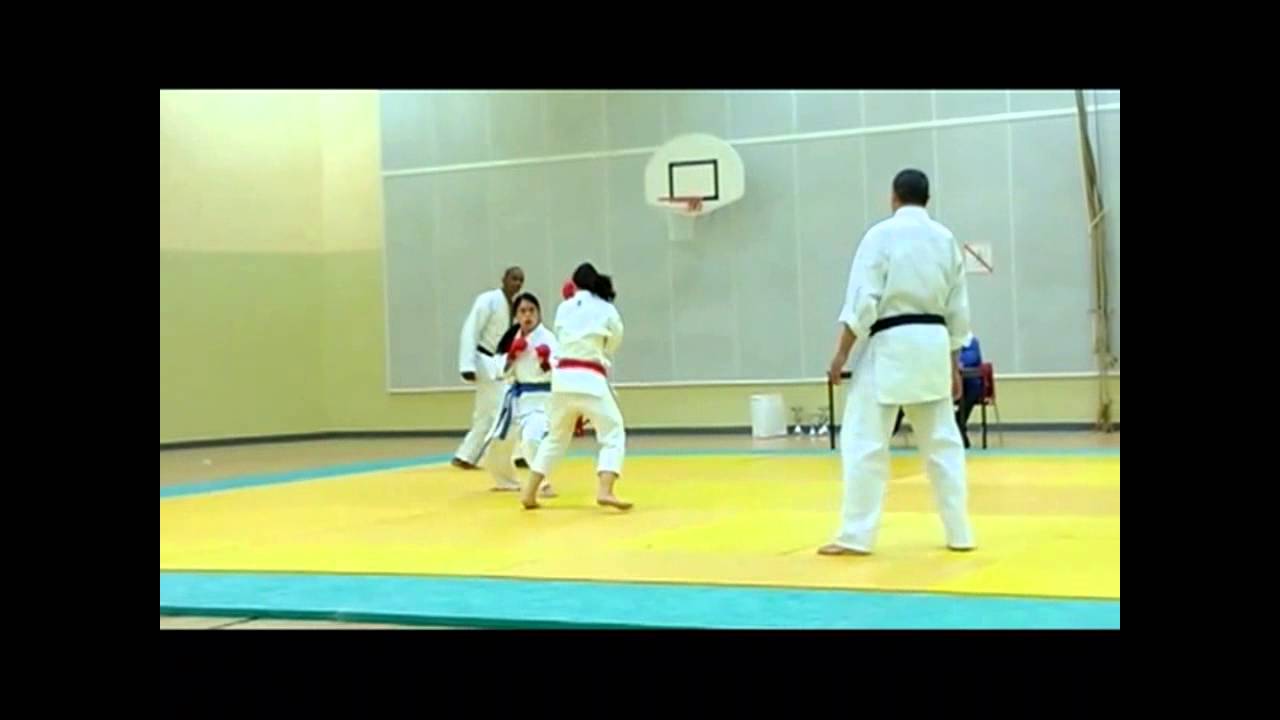 Patricia combat individuel - France Shotokan 2013