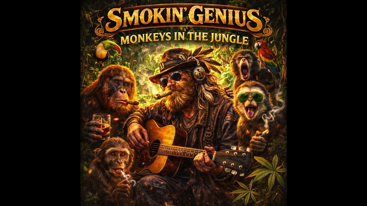 SMOKIN' GENIUS MONKEYS IN THE JUNGLE