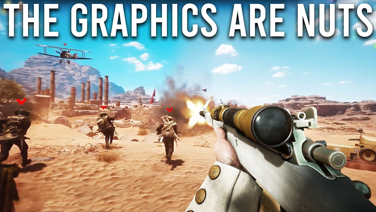 Battlefield 1 до сих пор поражает меня...
